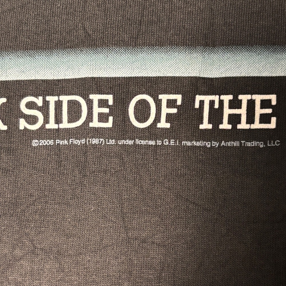 Pink Floyd Dark Side Of The Moon T-Shirt Mens Large Black Alstyle Band Tee 2006 - Picture 3 of 10